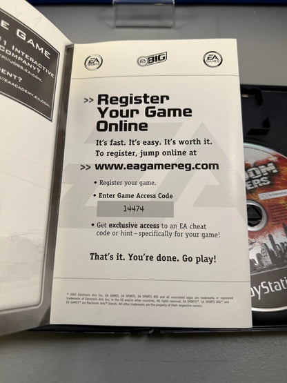 Freedom Fighters (CIB) W/ Reg Card