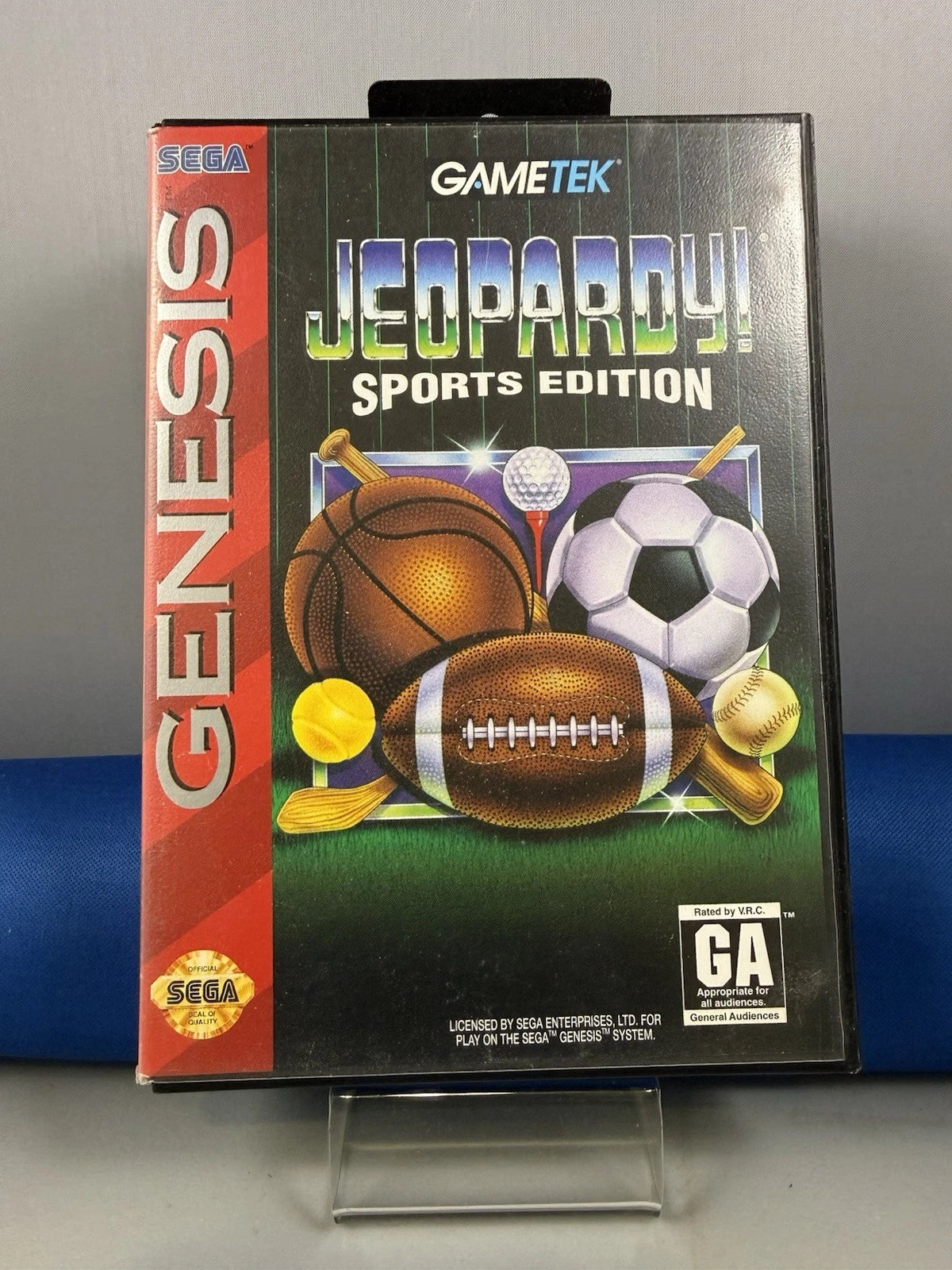 Jeopardy! Sports Edition (CIB) W/ Reg Card
