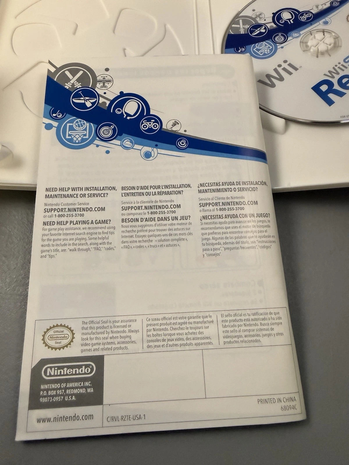 Wii Sports Resort (CIB)