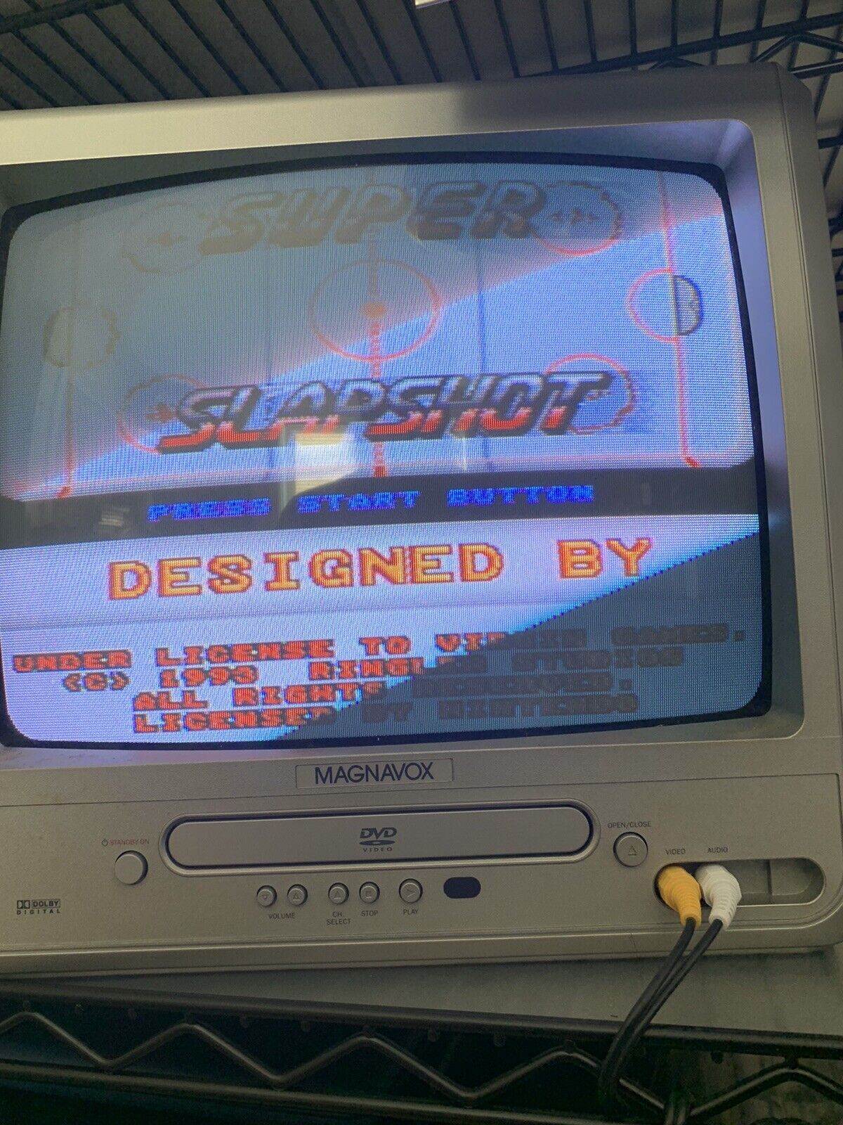 (CIB) Super Slap Shot SNES