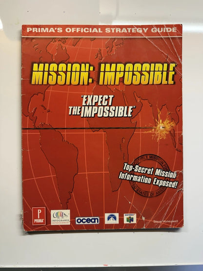 Mission: Impossible "Expect the Impossible" 1998 Prima's Official Strategy Guide