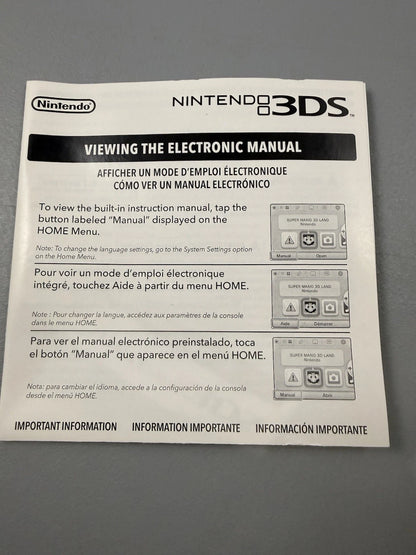 Pokémon Omega Ruby Case & Manual only