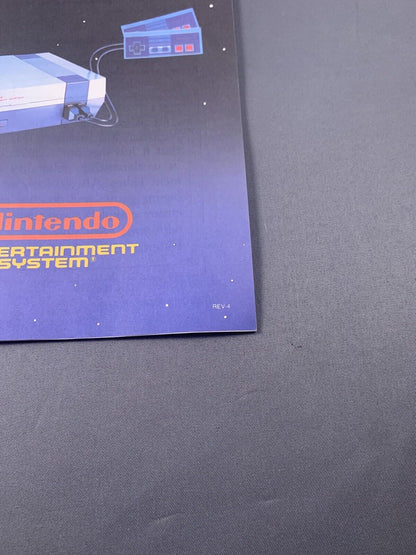 NES Control Deck Rev-4 NES Nintendo System Instruction Manual