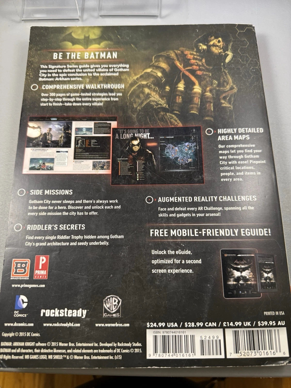 Batman: Arkham Knight Signature Series Guide Bradygames