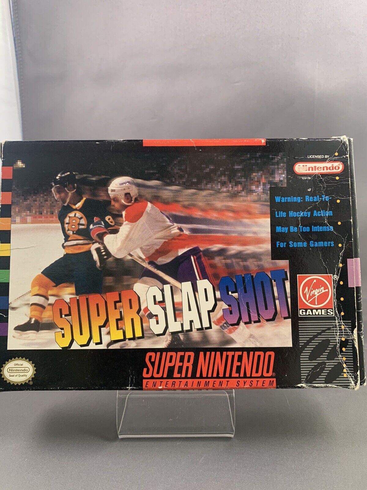 (CIB) Super Slap Shot SNES