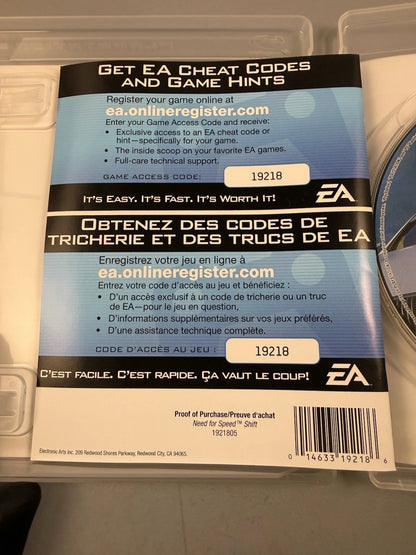 Need for Speed: Shift (CIB)