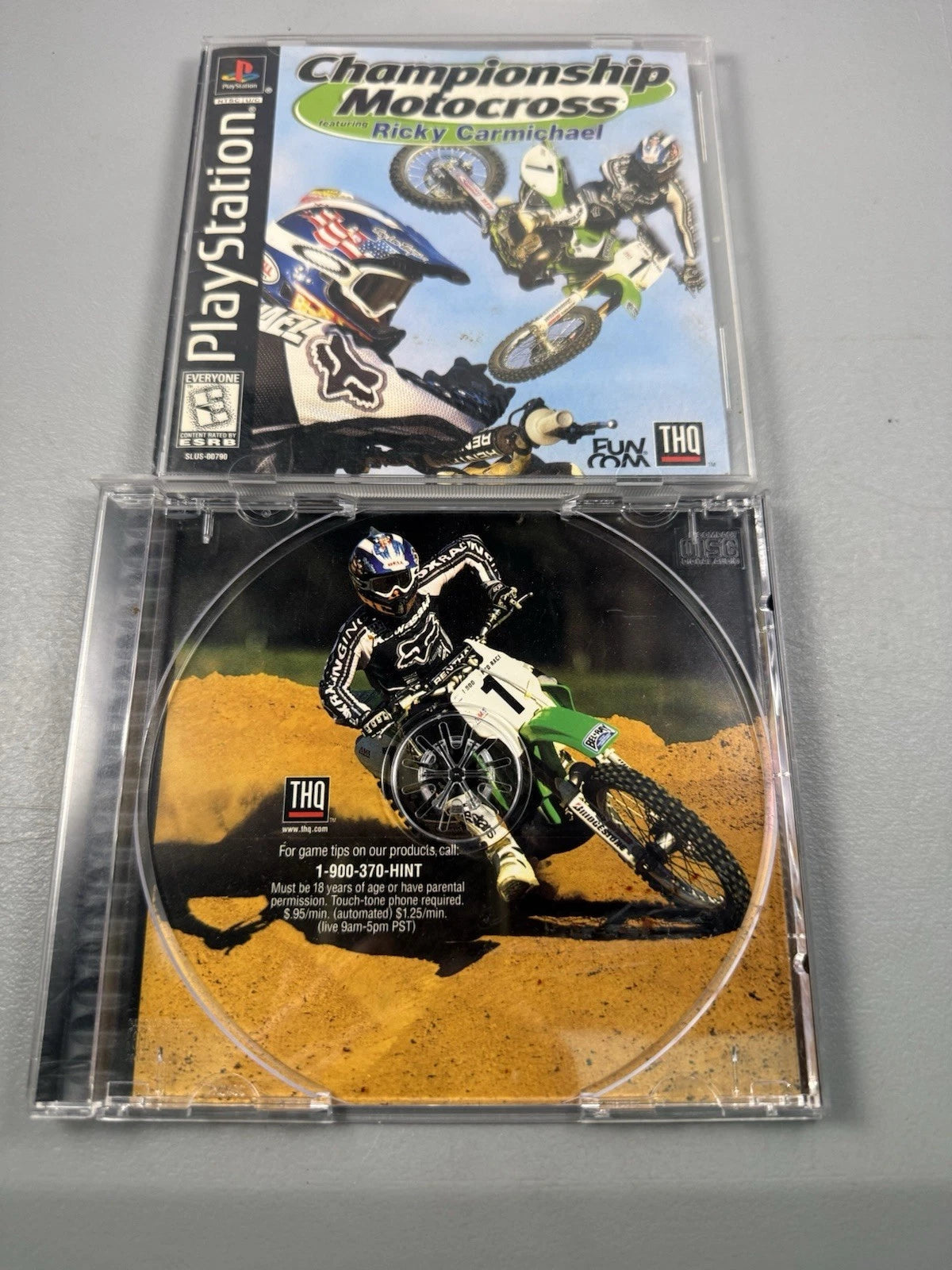 Championship Motocross featuring Ricky Carmichael Manual & Case Only