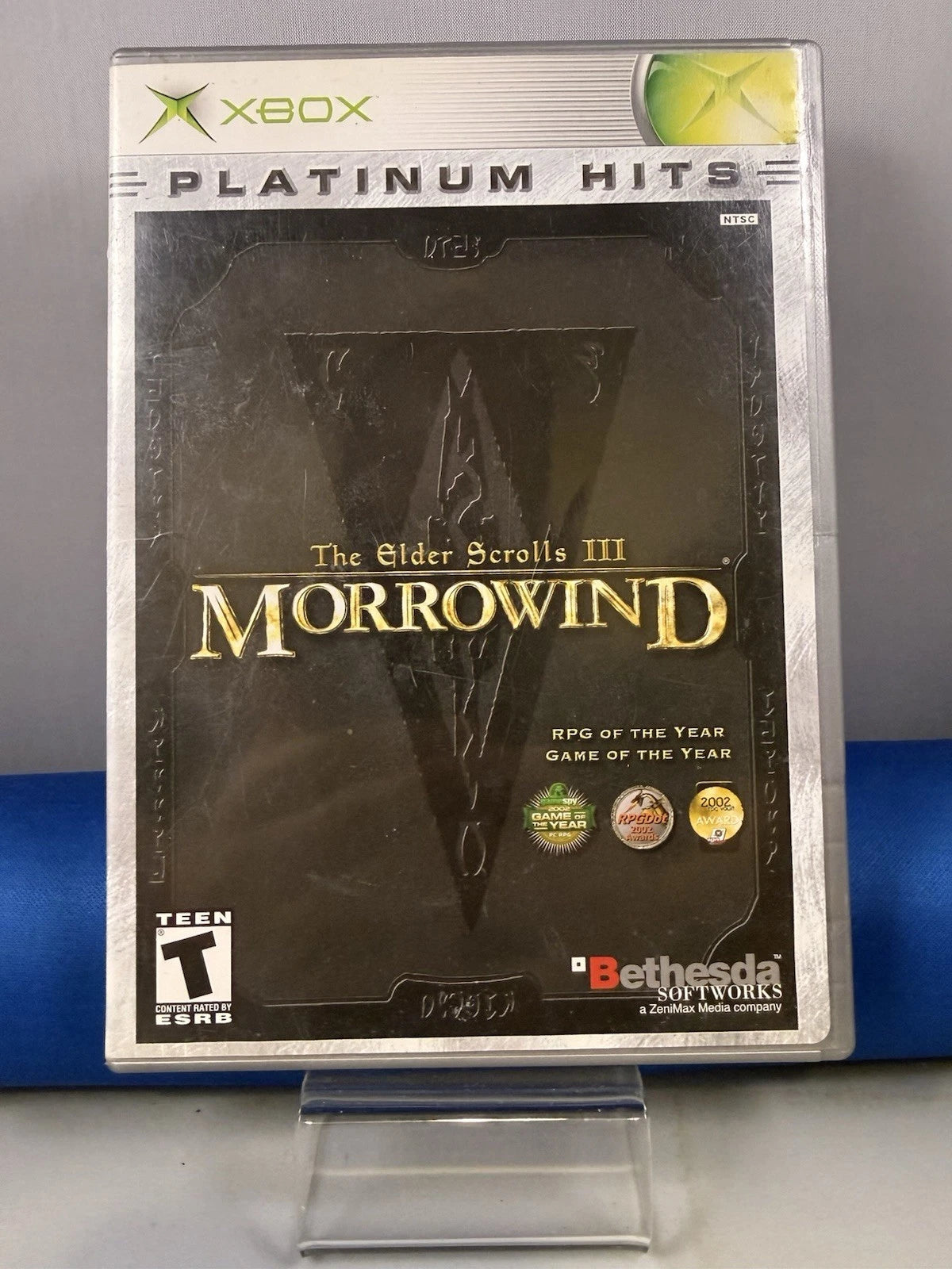 Elder Scrolls III Morrowind (CIB, Reg Card)