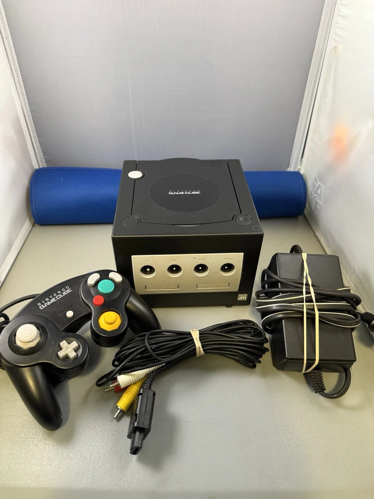 GameCube Black Console DOL-101 Bundle