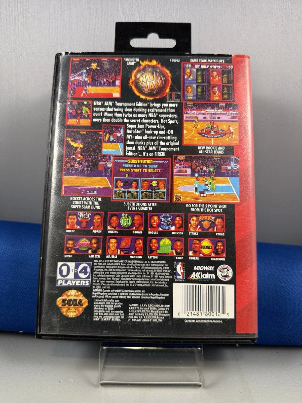 NBA JAM T.E. Tournament Edition (CIB) W/ Poster