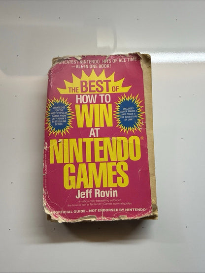 HOW TO WIN AT NINTENDO GAMES BY JEFF ROVIN.