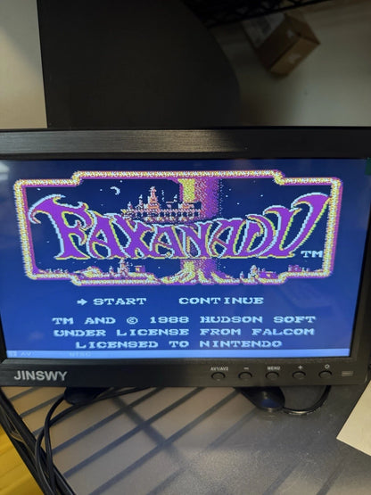 Faxanadu W/Manual