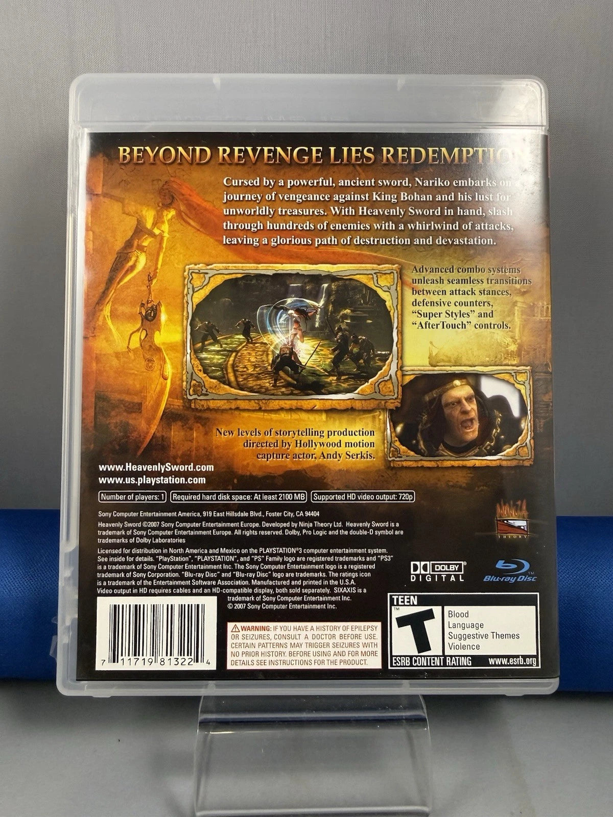 Heavenly Sword (CIB) W/ Reg Card