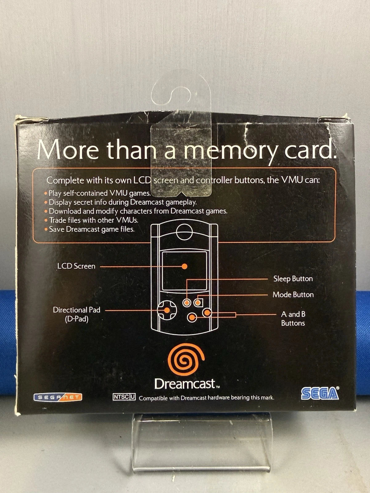 Blue Visual Memory Unit VMU (CIB)