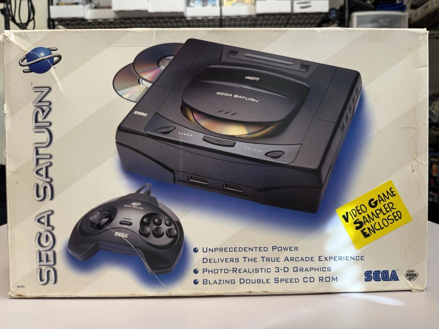 Sega Saturn Model 1 region free MOD (CIB)