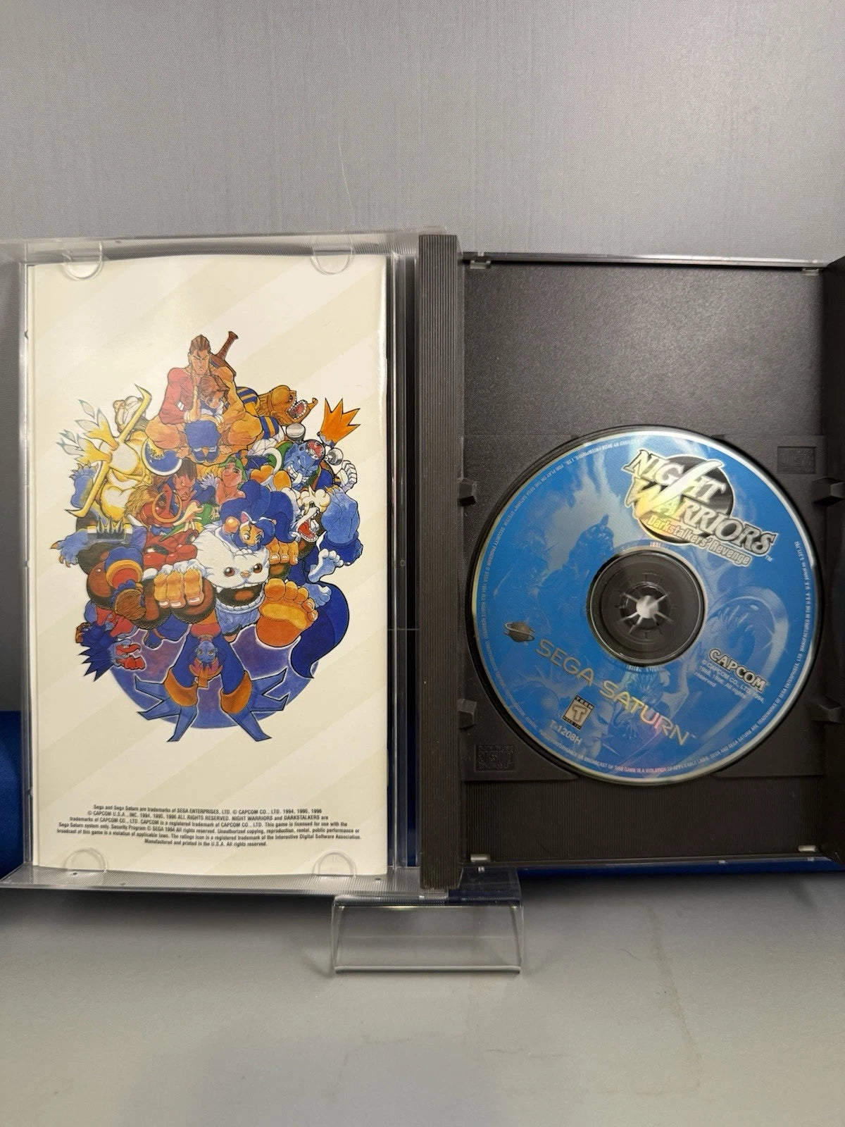 Night Warriors: Darkstalkers Revenge (CIB, Reg Card)