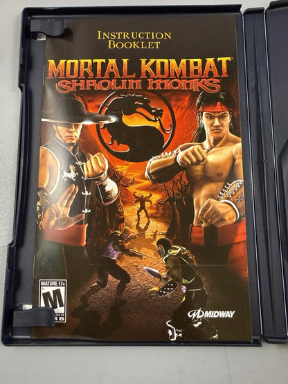Mortal Kombat Shaolin Monks (CIB) W/ Reg Card