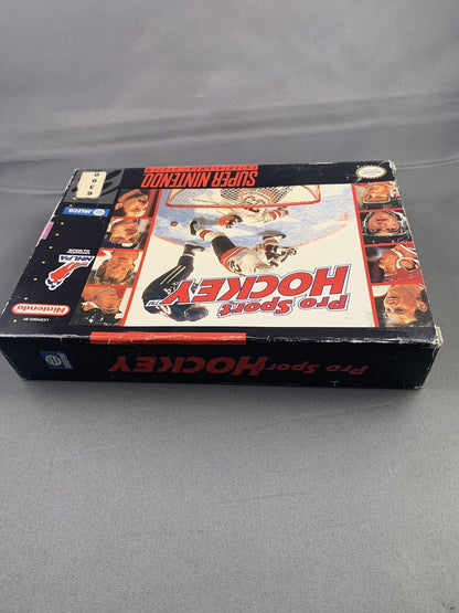 (CIB) Pro Sport Hockey SNES