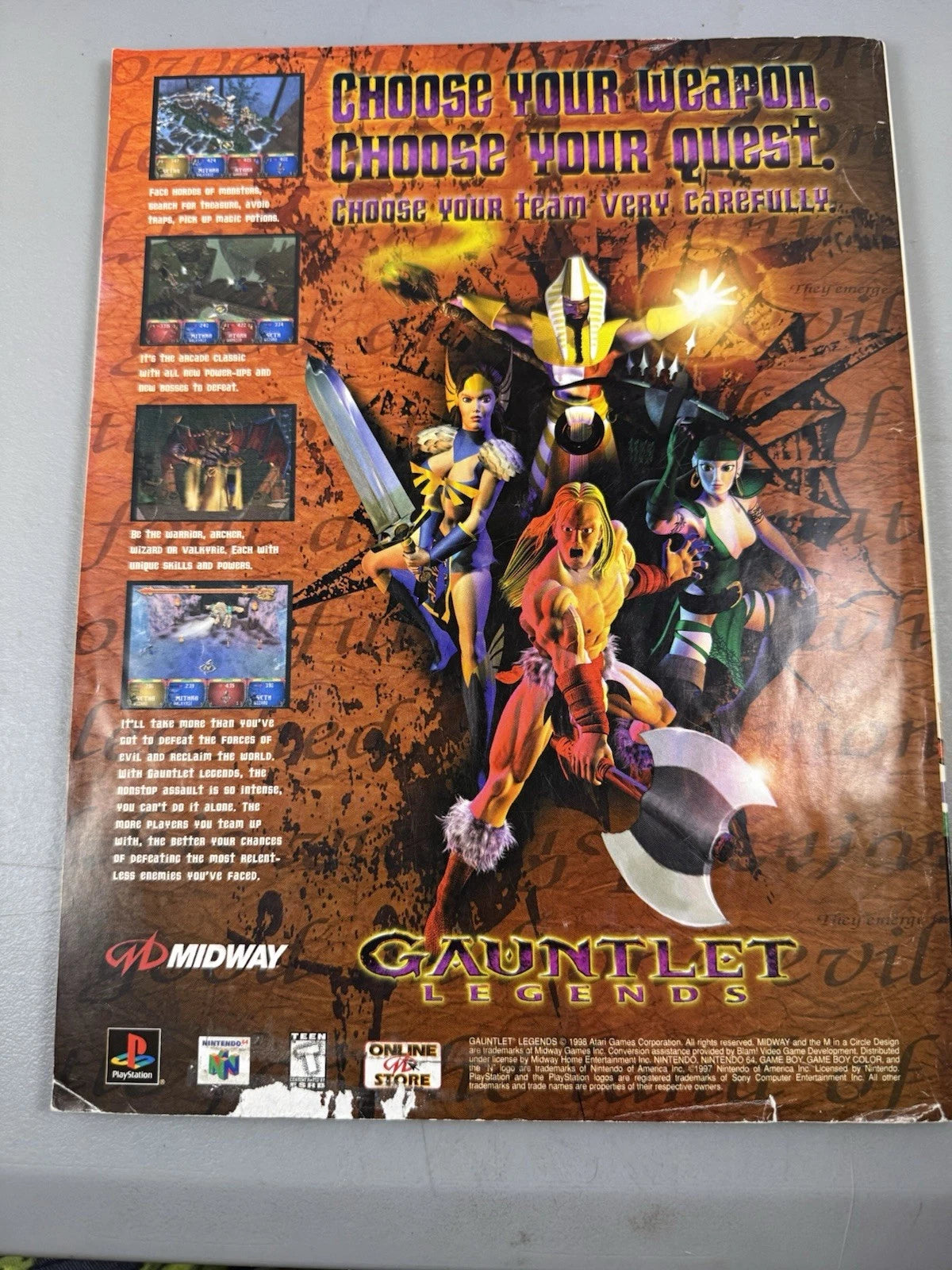 Nintendo Power Magazine #125 W/ Posters & Comic