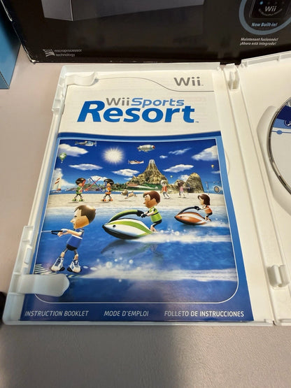 Wii w/ Wii Sports & Wii Sports Resort Bundle (CIB)