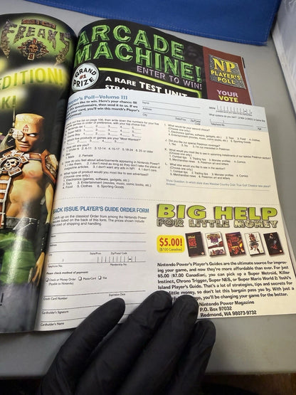Nintendo Power Magazine #111 W/ Poster