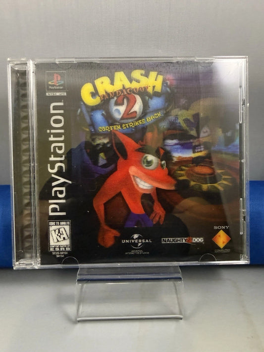 Crash Bandicoot 2: Cortex Strikes Back (CIB, Lenticular Cover)