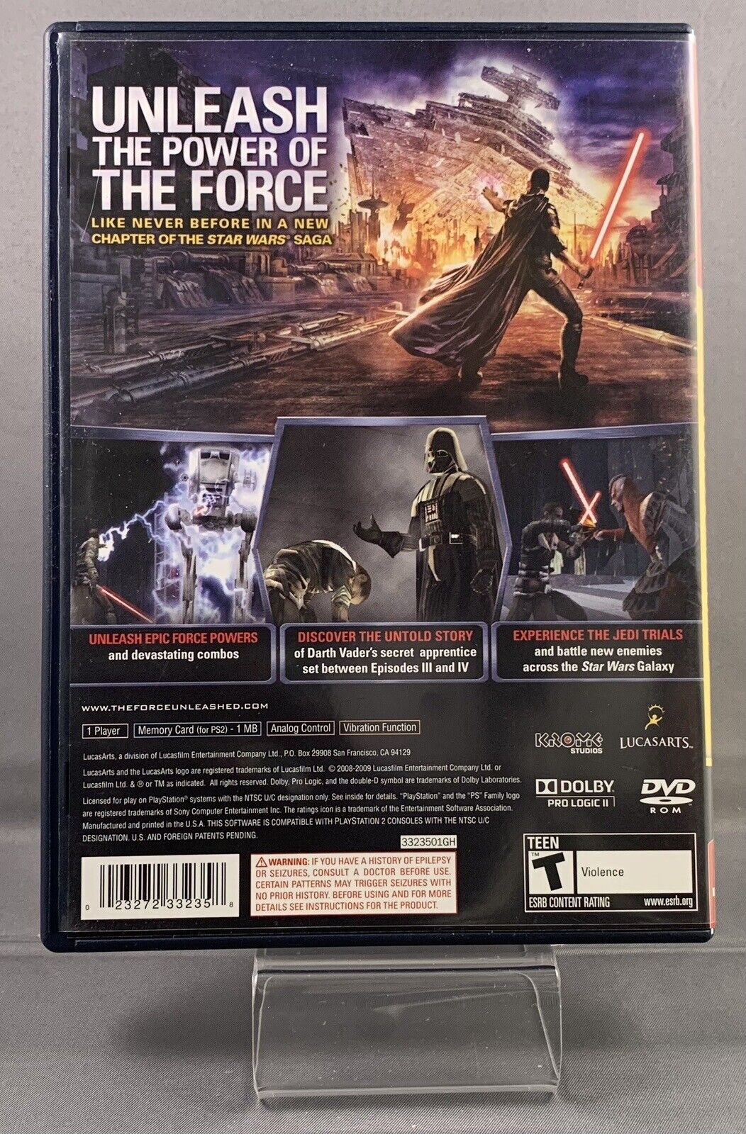 (CIB) Star Wars The Force Unleashed Greatest Hits