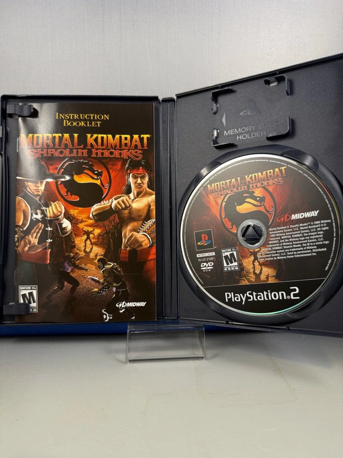 Mortal Kombat Shaolin Monks (CIB) W/ Reg Card