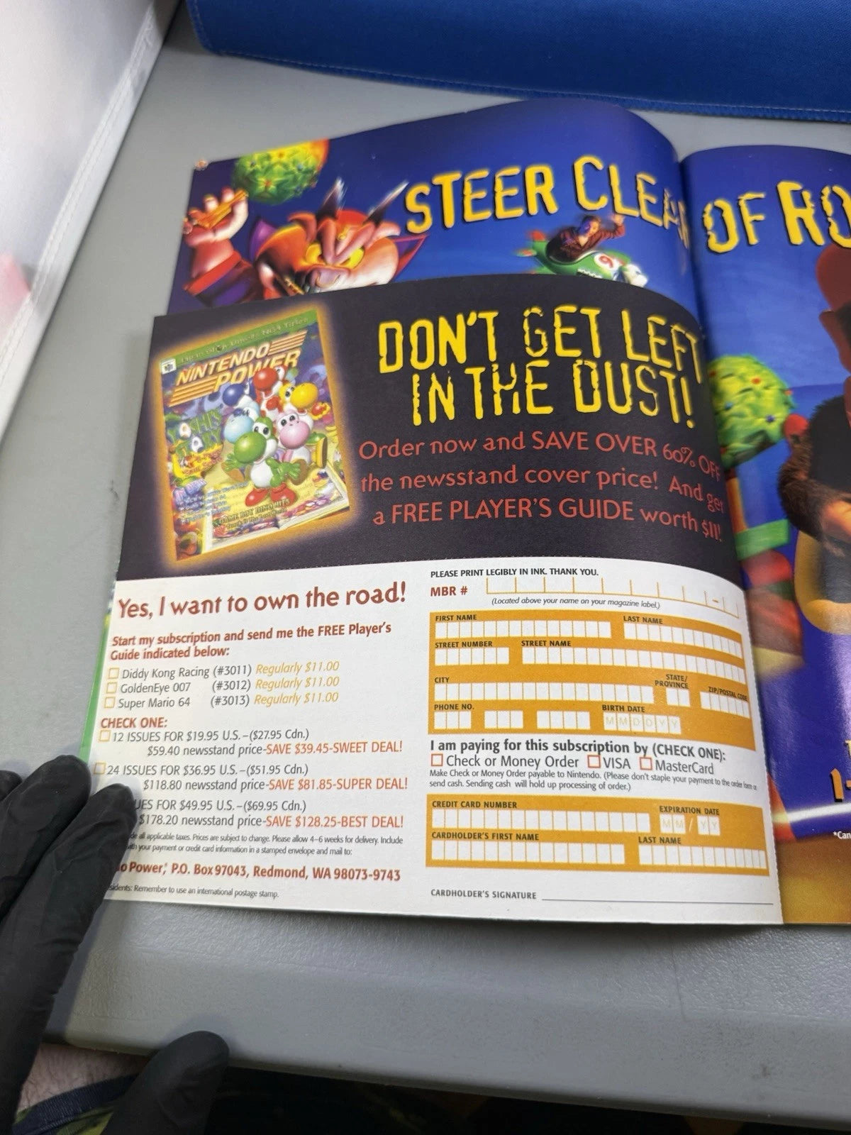 Nintendo Power Magazine #107 W/ Poster
