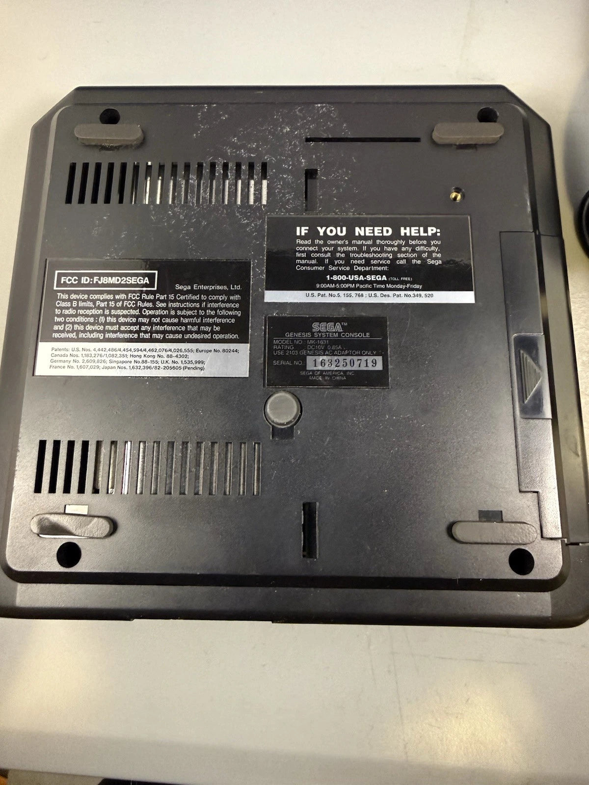 Sega Genesis Model 2 W/Controller