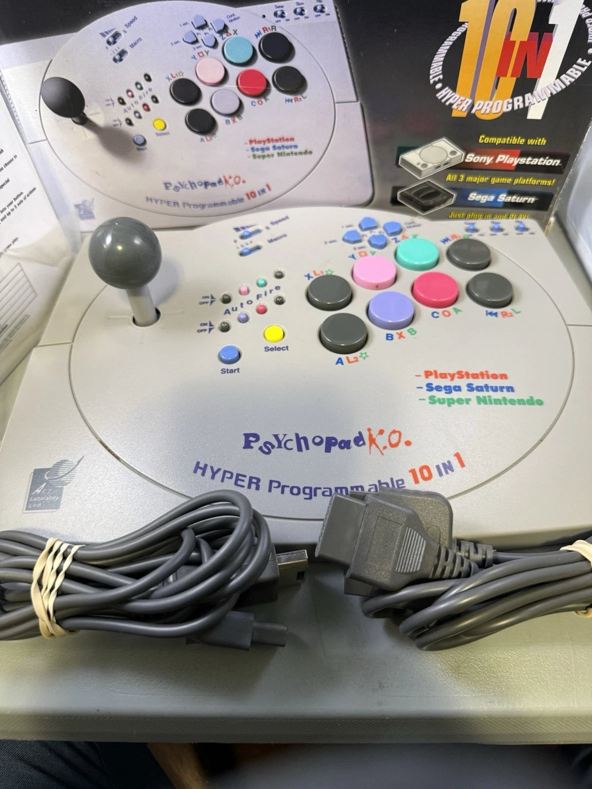 PsychoPad K.O. Joystick Controller W/Manual