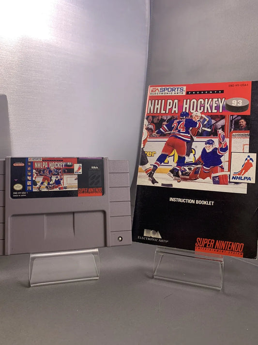 NHLPA Hockey 93 W/ Manual