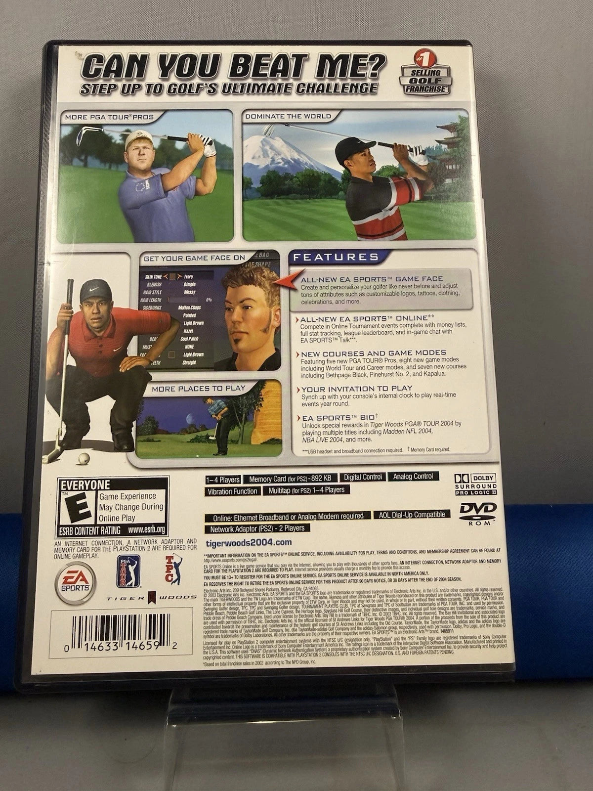 Tiger Woods PGA Tour 2004 (CIB) w/ Reg Card