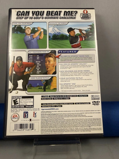 Tiger Woods PGA Tour 2004 (CIB) w/ Reg Card