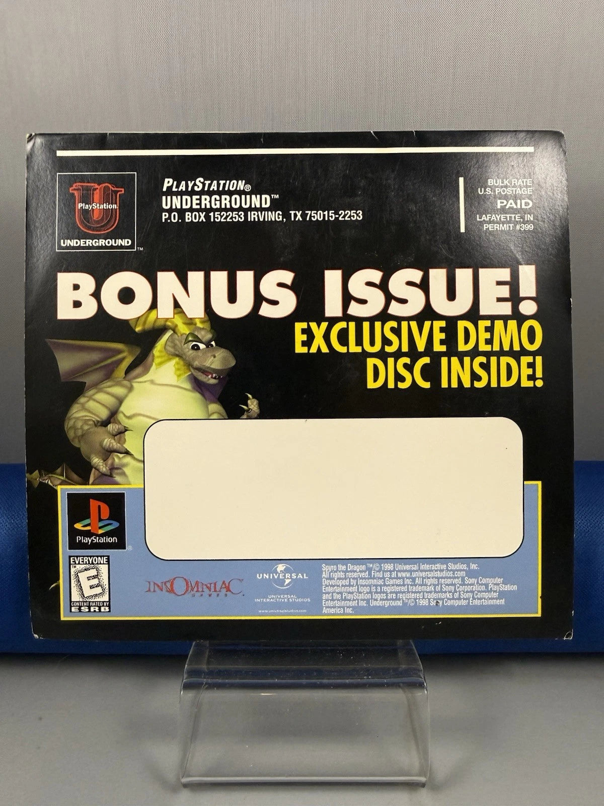 PS Underground Spyro Demo (CIB)