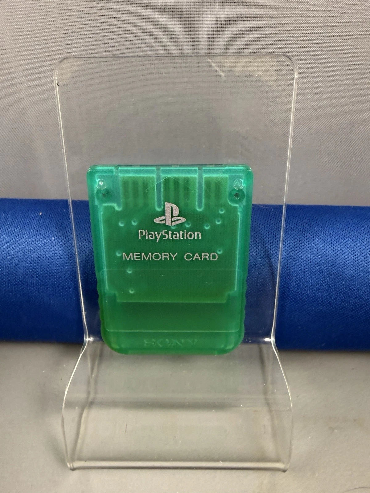 PS1 Memory Card [Clear Green]