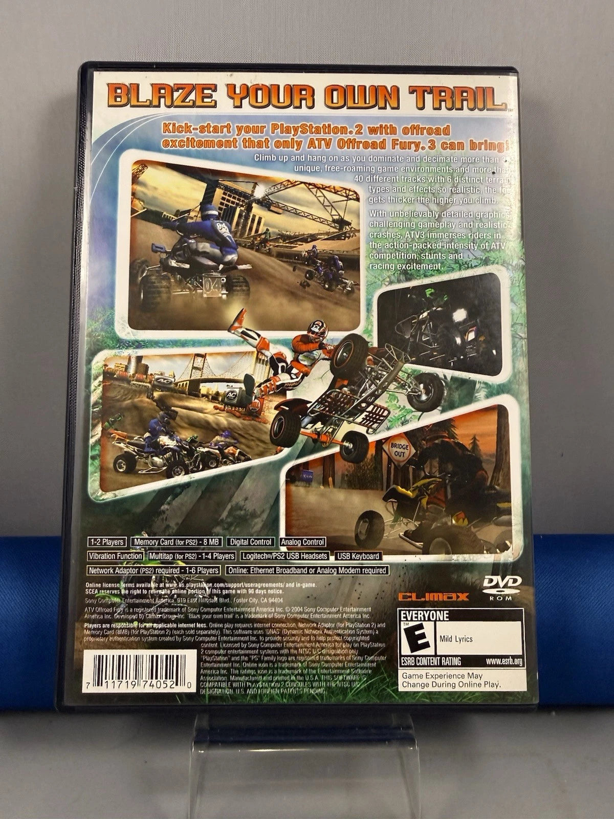 ATV Offroad Fury 3 (CIB) W/ Band Stickers!