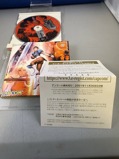 Capcom vs. SNK 2: Millionaire Fighting 2001 (CIB) (JP) w/ Reg Card