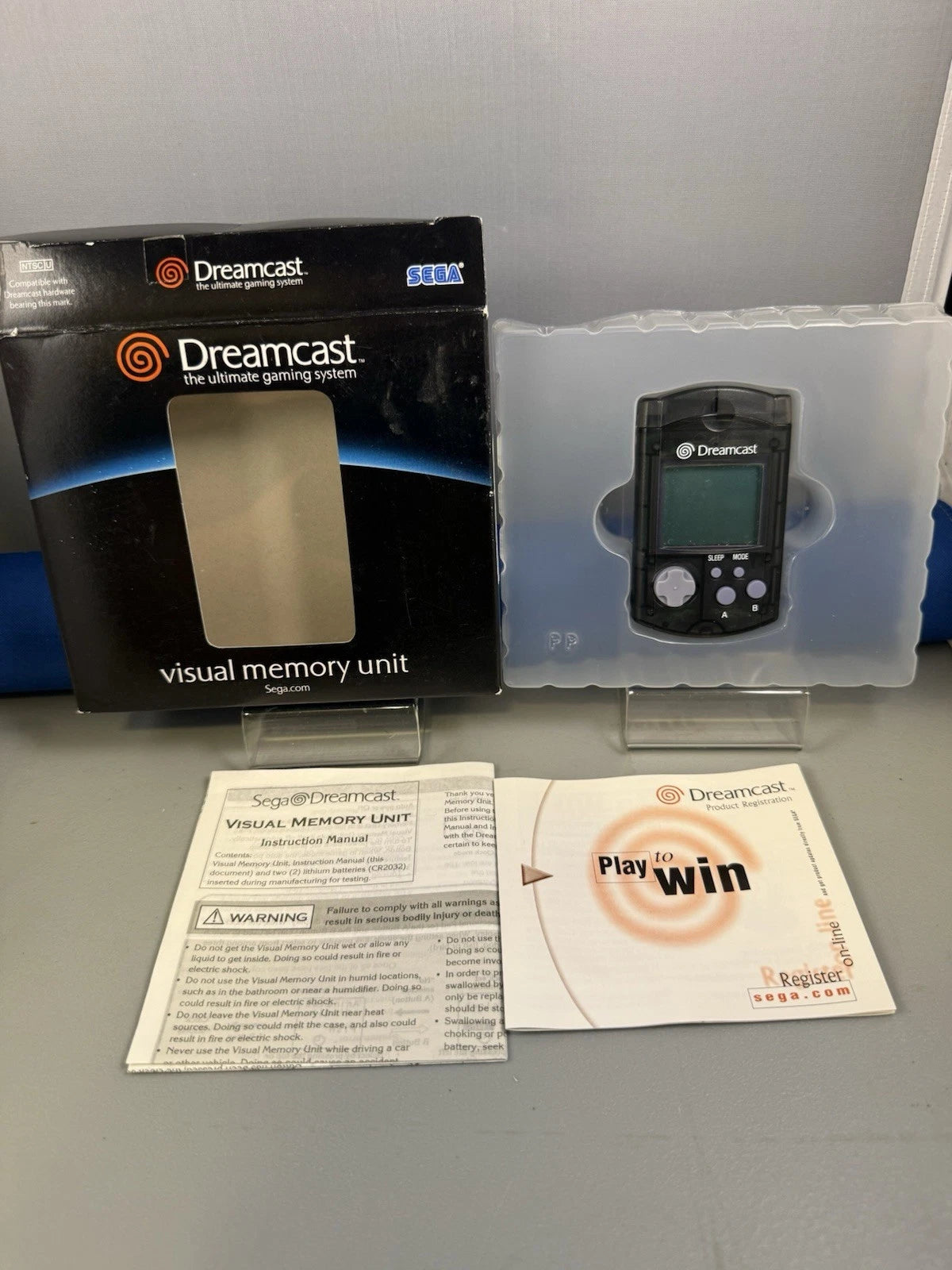Smoke Black Virtual Memory Unit VMU (CIB)