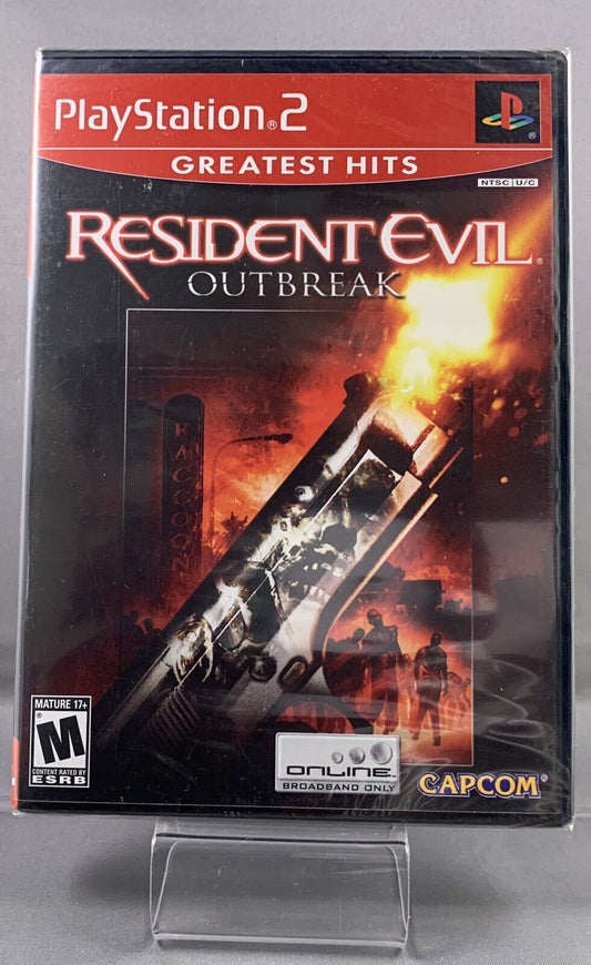 (FACTORY SEALED) Resident Evil: Outbreak Greatest Hits