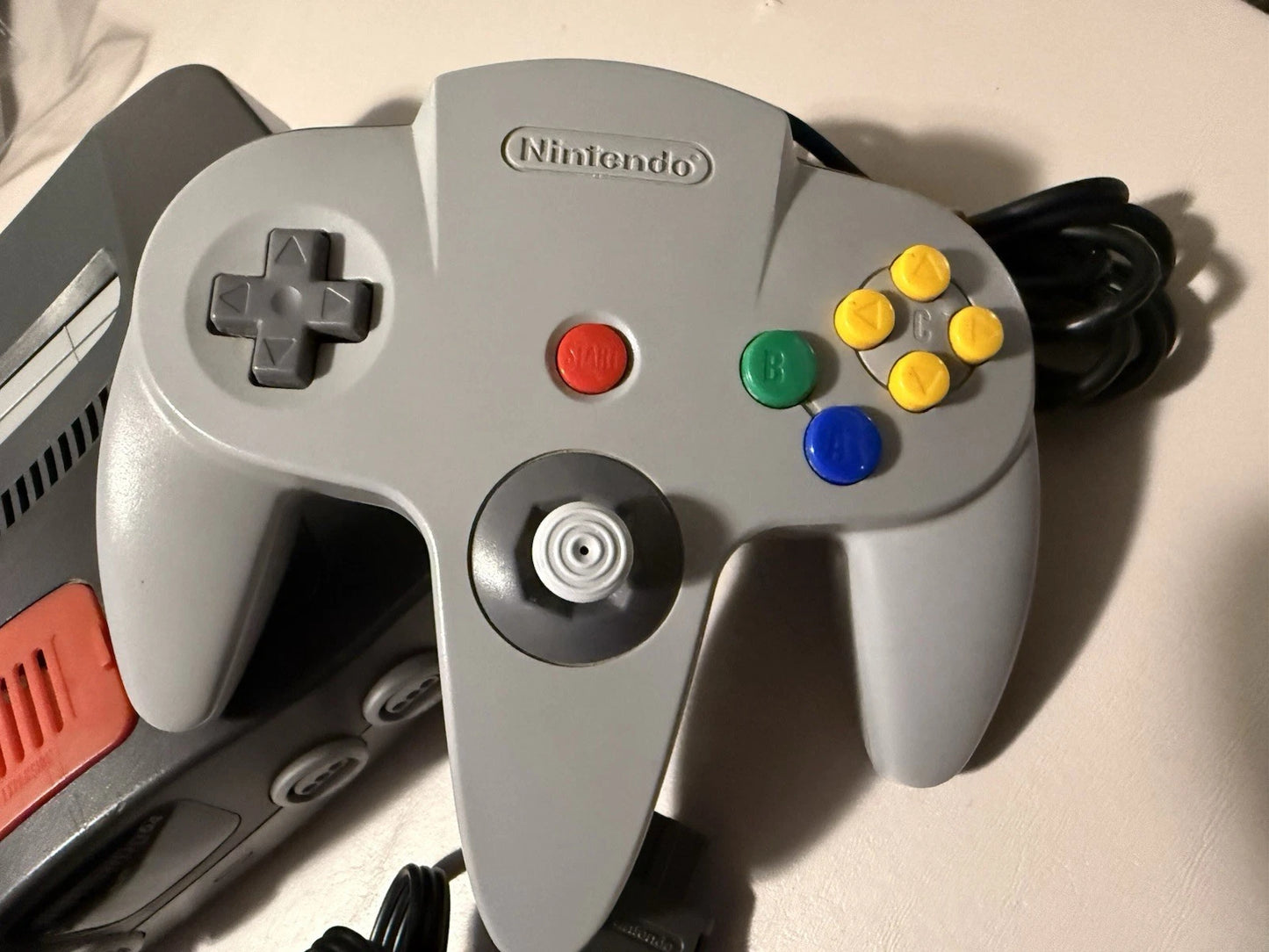 N64 Console Charcoal W/Expansion Pak & Controller