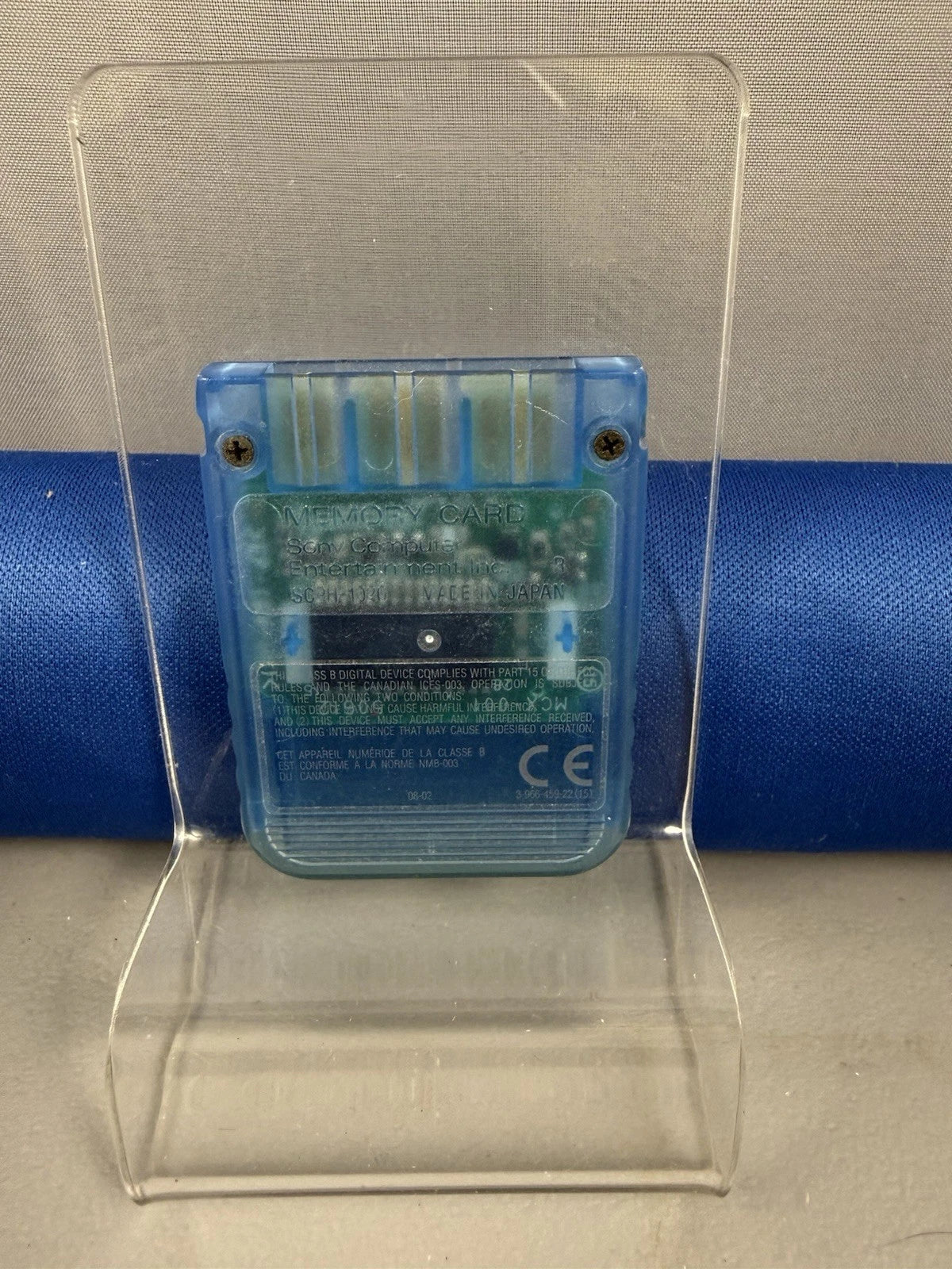PS1 Memory Card [Clear Blue]