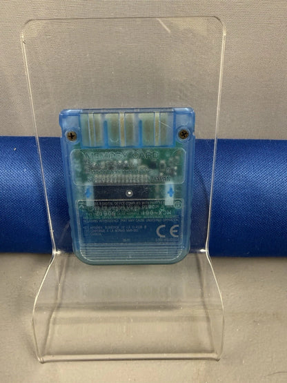 PS1 Memory Card [Clear Blue]