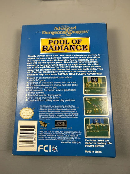 Advanced Dungeons & Dragons: Pool of Radiance
