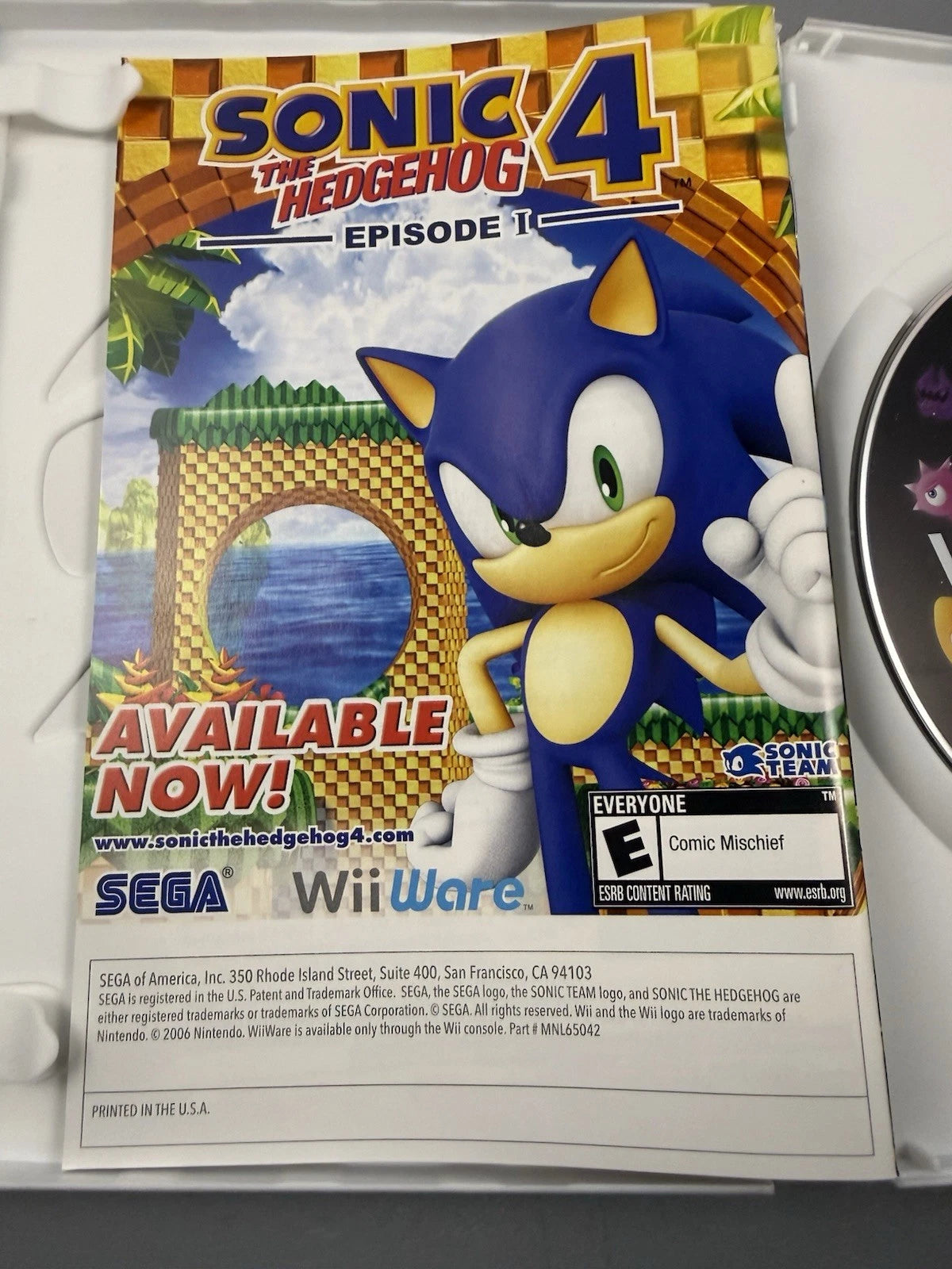 Sonic Colors (CIB)