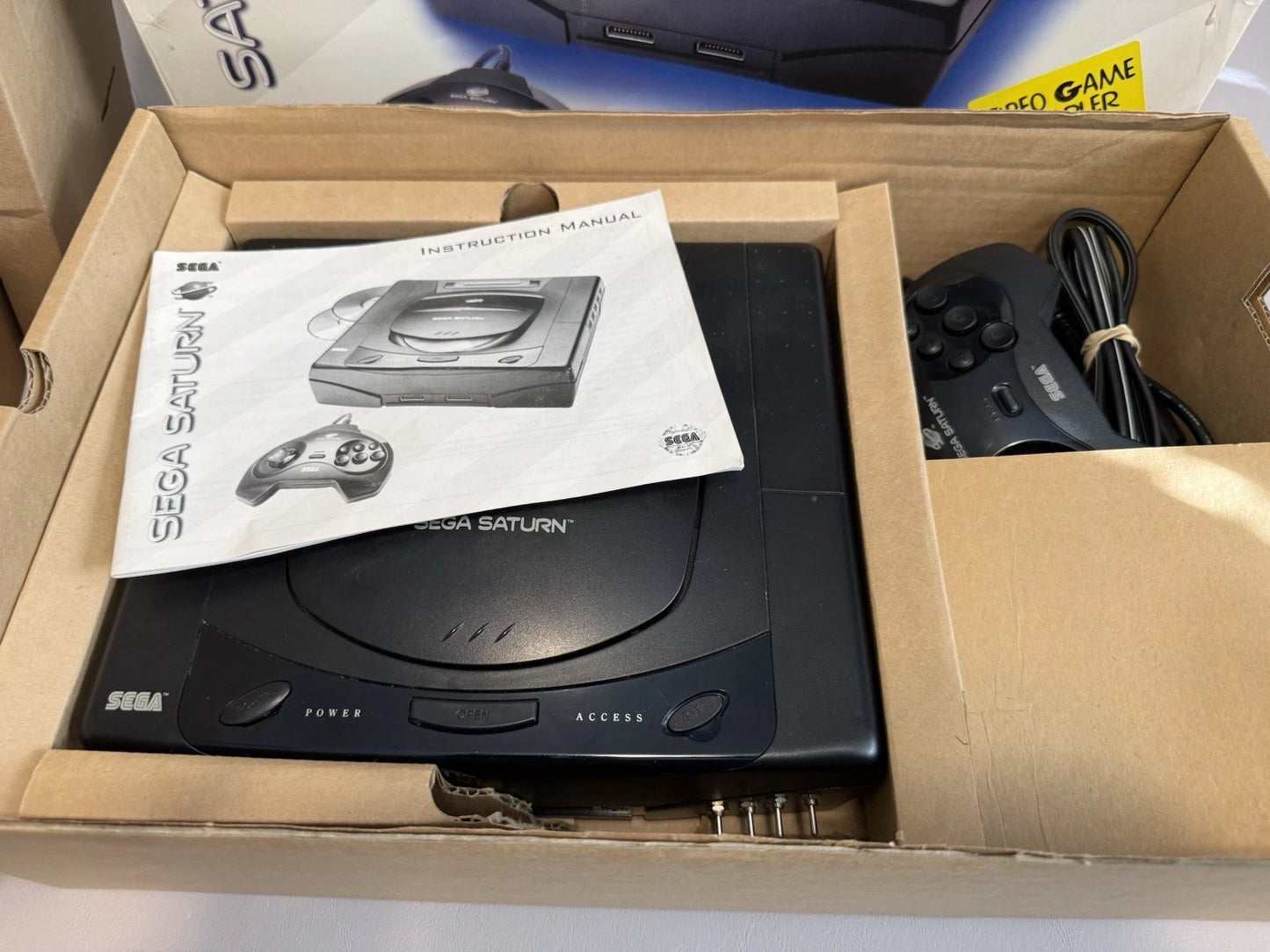 Sega Saturn Model 1 region free MOD (CIB)