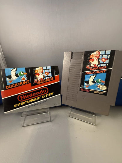 Super Mario Bros Duck Hunt W/Manual