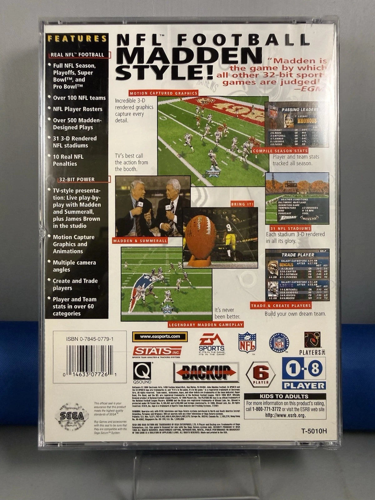 Madden NFL 97 (CIB, Reg Card)