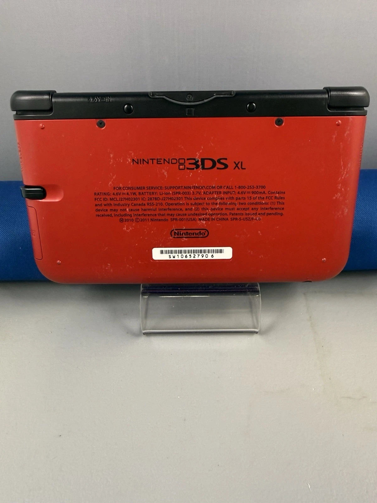 Nintendo 3DS XL - SPR-001 Red/Black