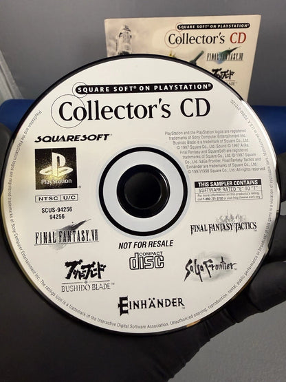 Square Soft on Playstation Collector's CD Vol. 1 (CIB)